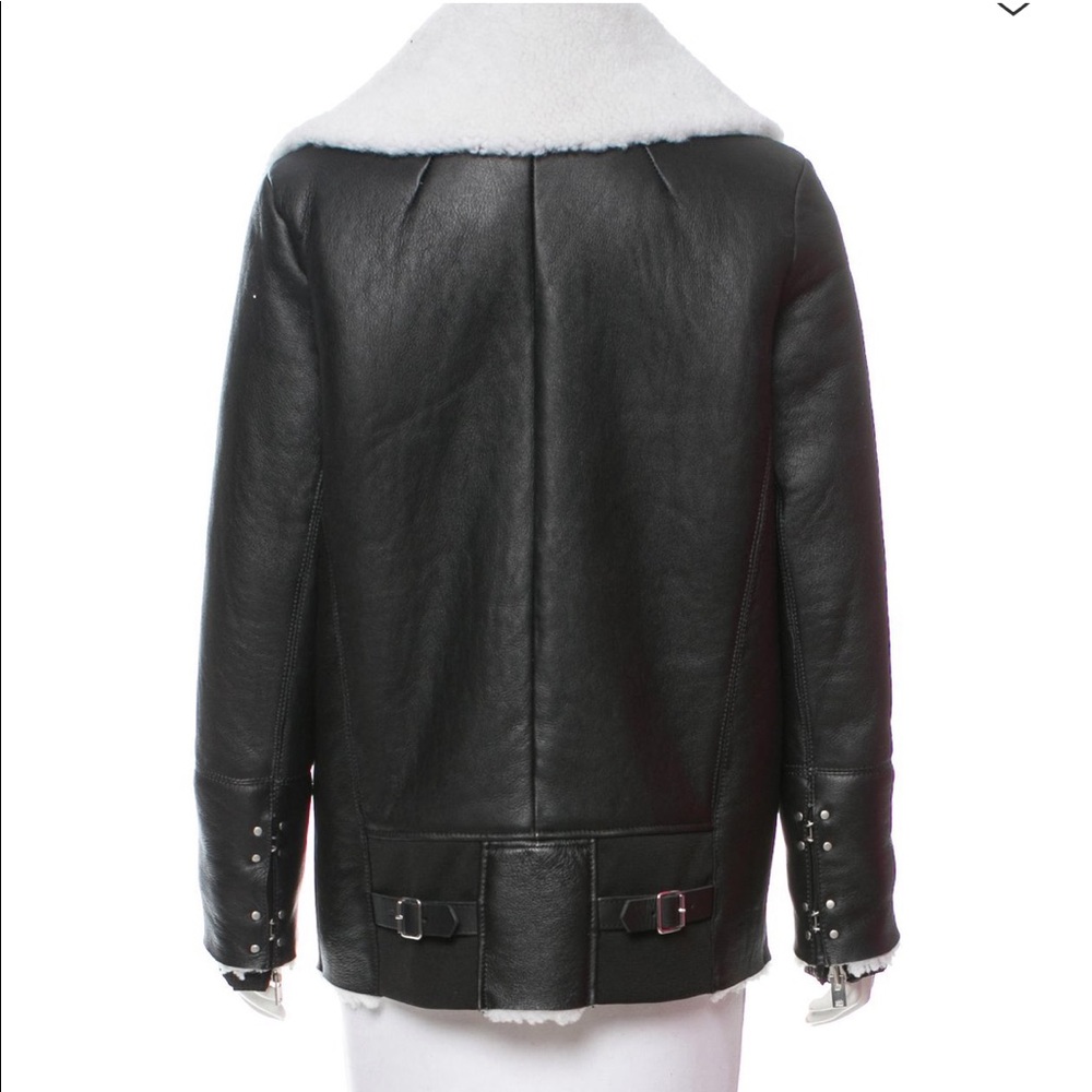 IRO Dafny Shearling Coat - Picture 3 of 8